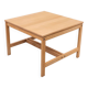 Solid oak coffee table by søren holst for fredericia furniture