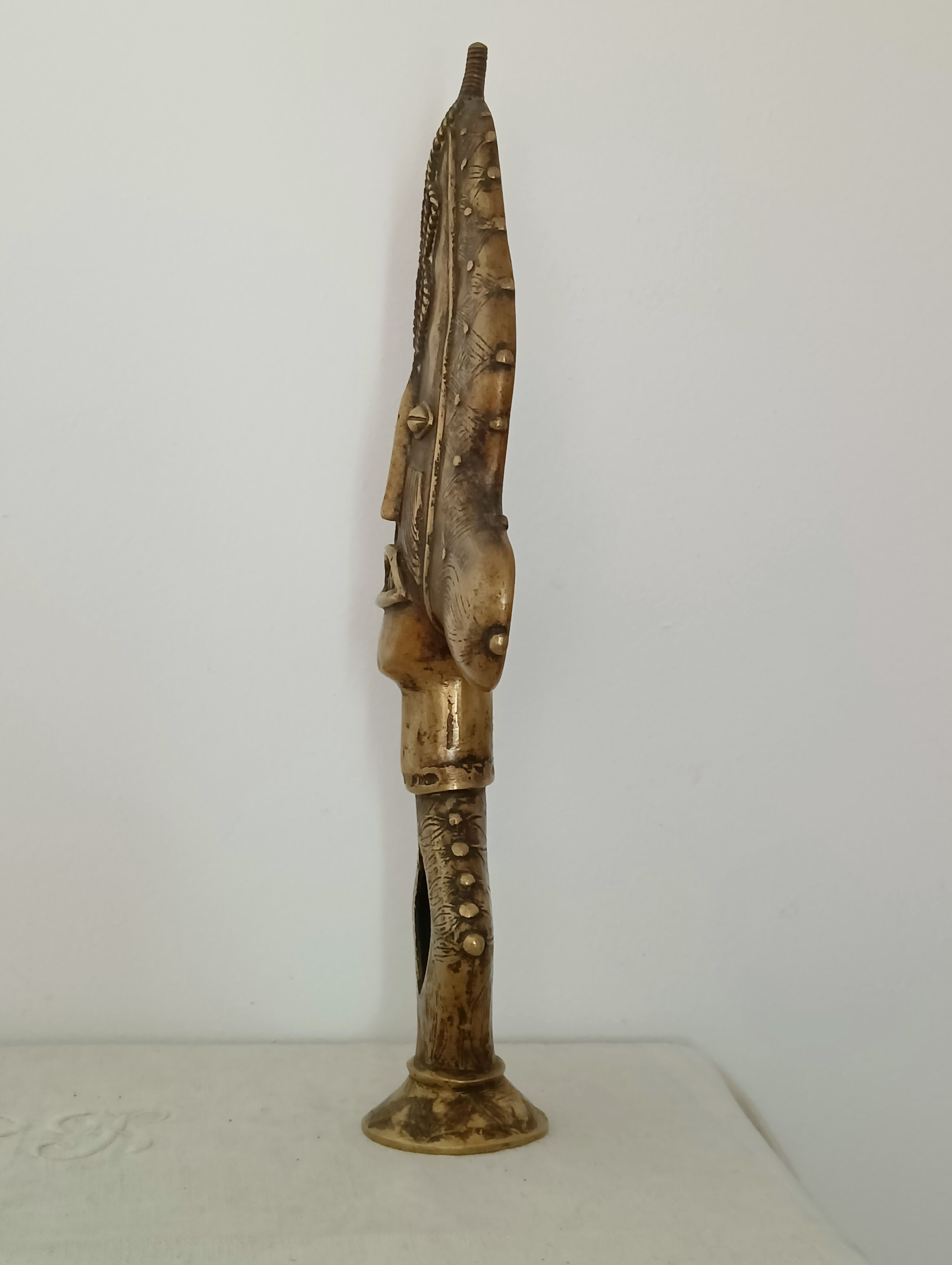 Bronze Statue - Kota Reliquary of Gabon: African. Art - Ethnicity