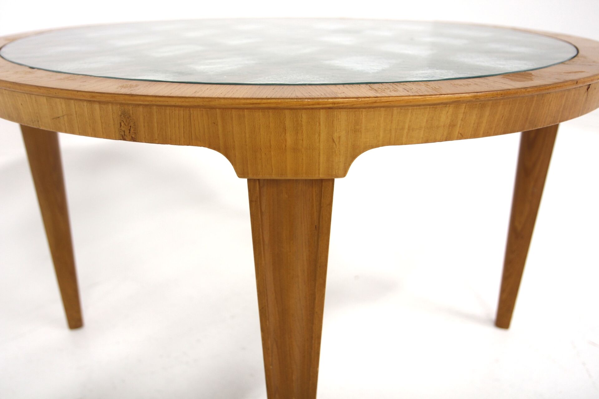 Table basse en noyer, Niels Enström, Ferdinand Lundquist & Co, Suède, 1940