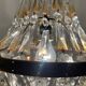 Italian Crystal Basket Chandelier 1960’s