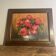 Tableau ancien bouquet de fleurs
