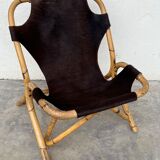Rattan armchair