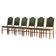 Vintage Danish Oak Dining Chairs, Henning Kjærnulf Style, 1960s, Set of 6
