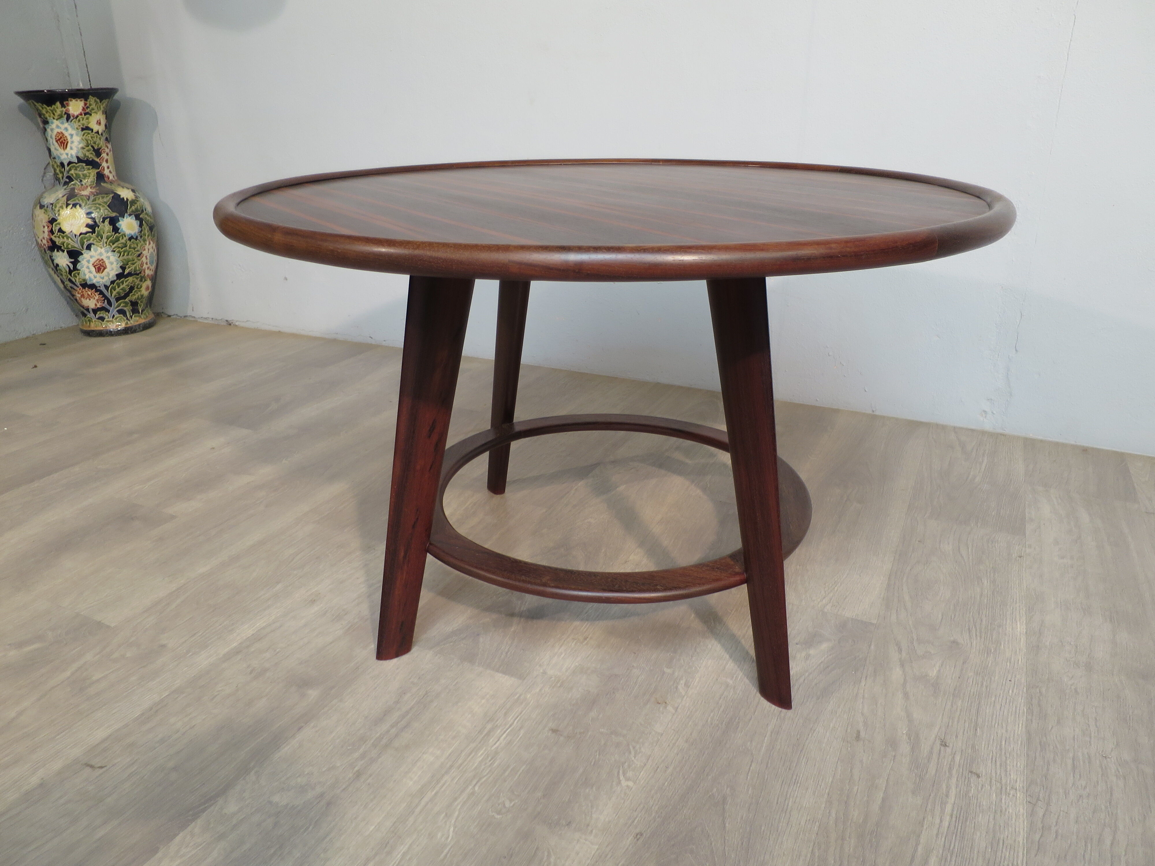 Table basse en palissandre art déco
