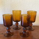 Set of Biot stemmed glasses