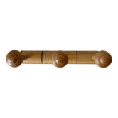Porte manteau en bois tourné