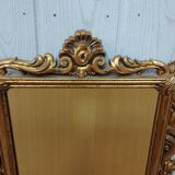 Old gilded wooden mirror 40x56cm