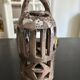 openwork ceramic lamp