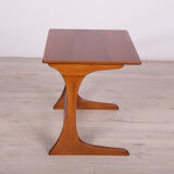 Teak pull out tables by V. Wilkins for G-Plan, 1970s