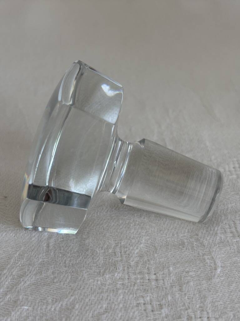 Cut crystal carafe from Baccarat – Stamped and numbered
