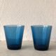 Verres Vereco bleus