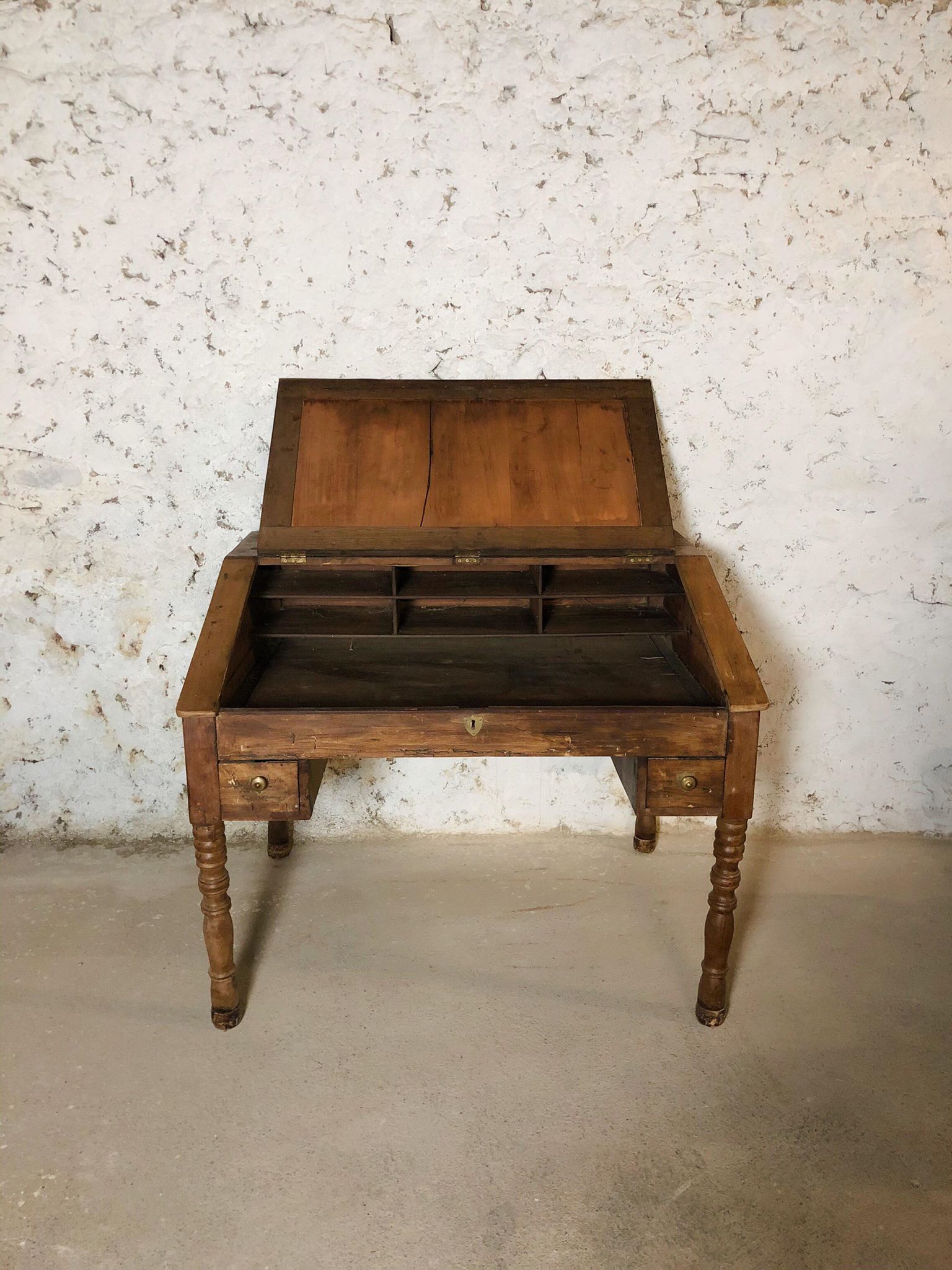 Desk secretary wood