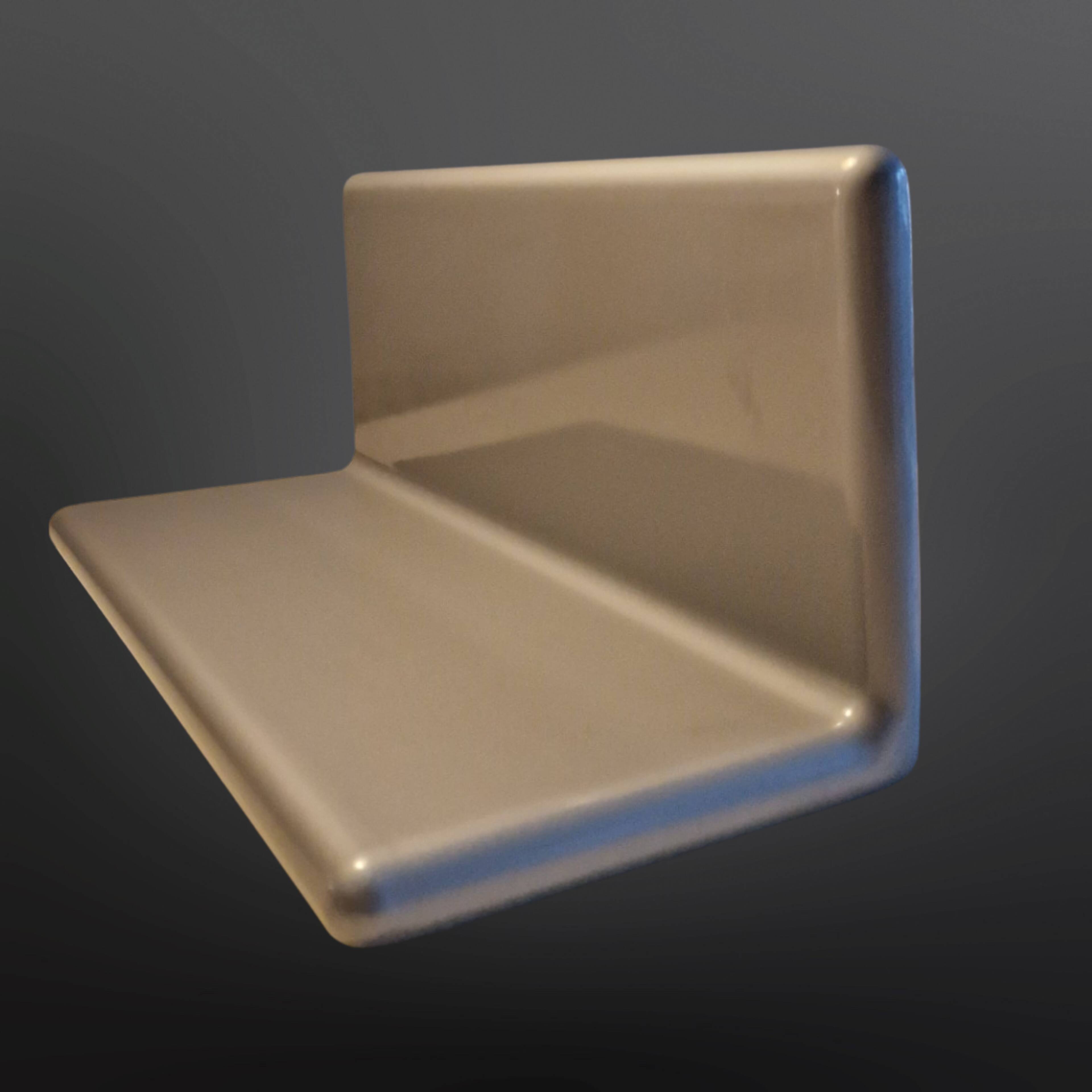 Etagère murale Space Age par Peter Ghyczy pour Vereinigte Werkstätten Munchen, Allemagne 1970