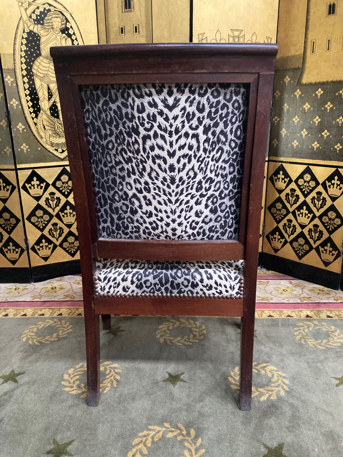 2 armchairs restoration with stock