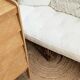 Commode vintage rénovée, années 50-60, chêne blond