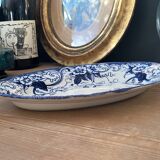 Oval dish Creil and Montereau