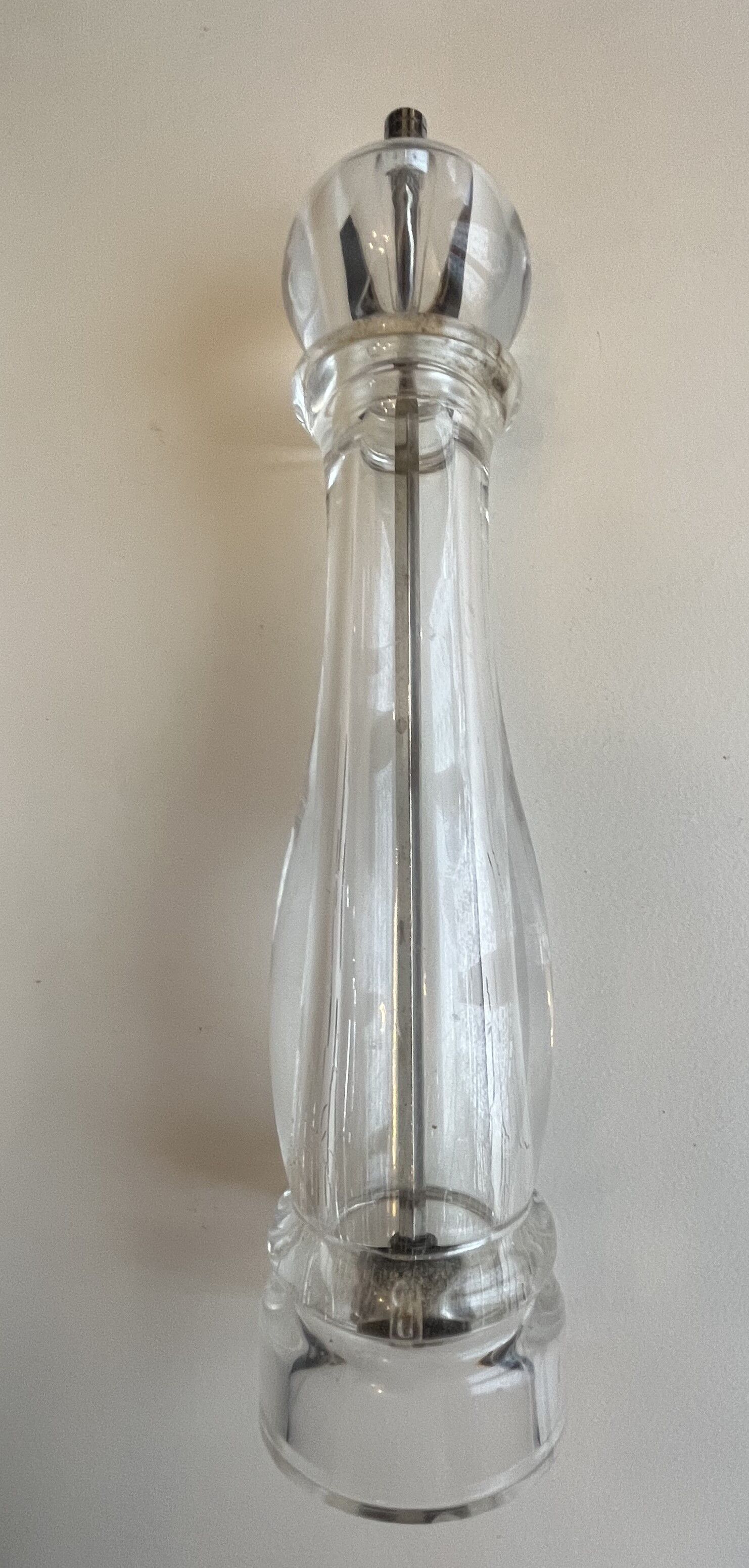Moulin à poivre, poivrier en plexiglas