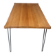 Danish dining table with hairpin legs