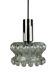 Hanging lamp glass bubble 60/70s