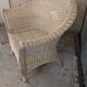 Vintage rattan lounge