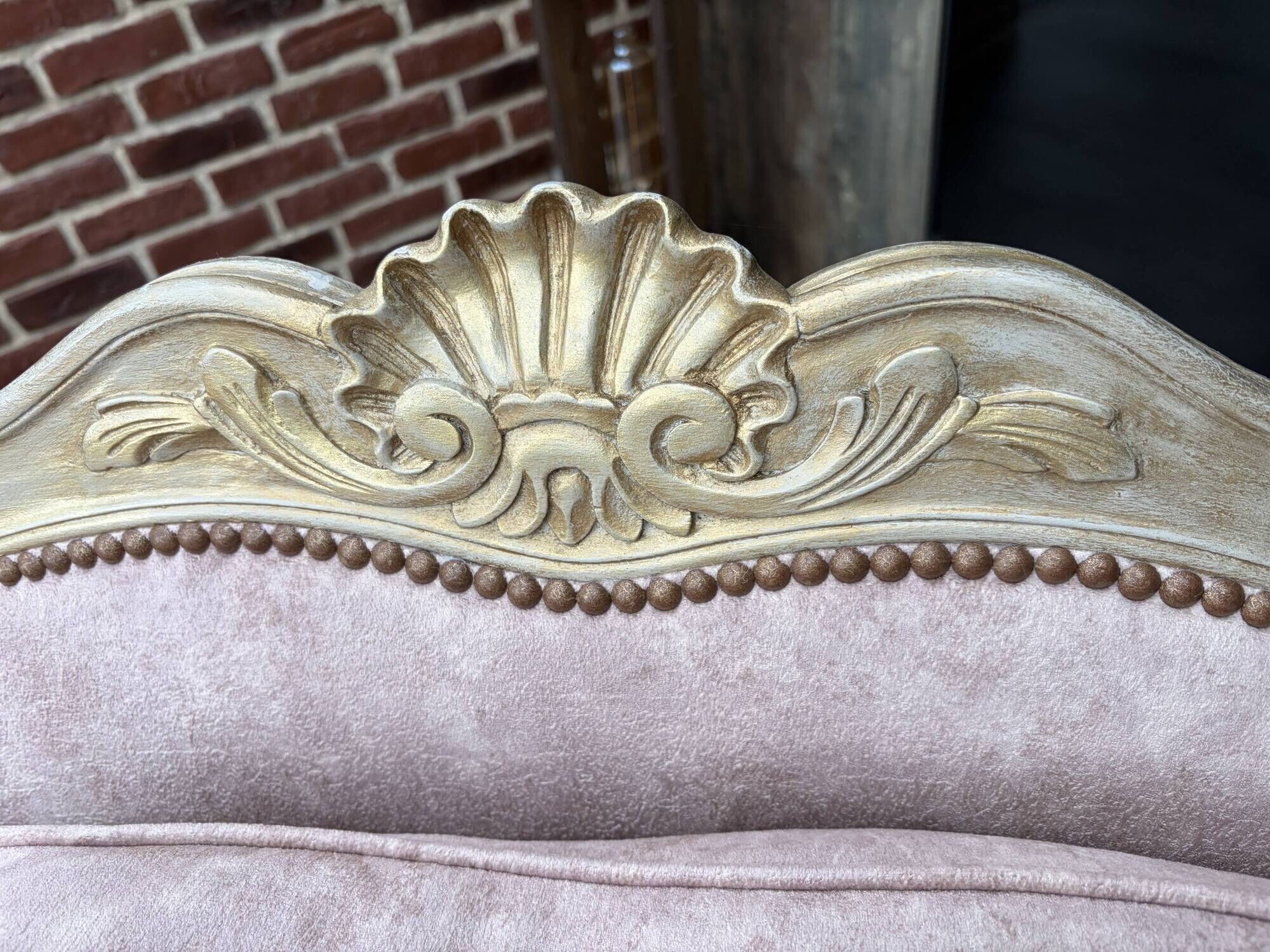 Vintage baroque sofa