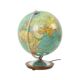 Large Illuminated World Globe Lamp Columbus Fifties