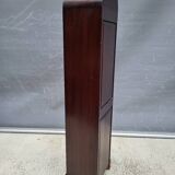 Vintage colonial column bookcase