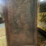 Renaissance style two-part sideboard in carved solid oak