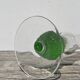 Green Murano glass vase