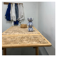 Table de ferme en bois brut