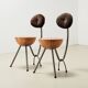 Very Rare Pair of 'Jur Eats' Side Chairs by Rob Eckhardt Netherlands 1991