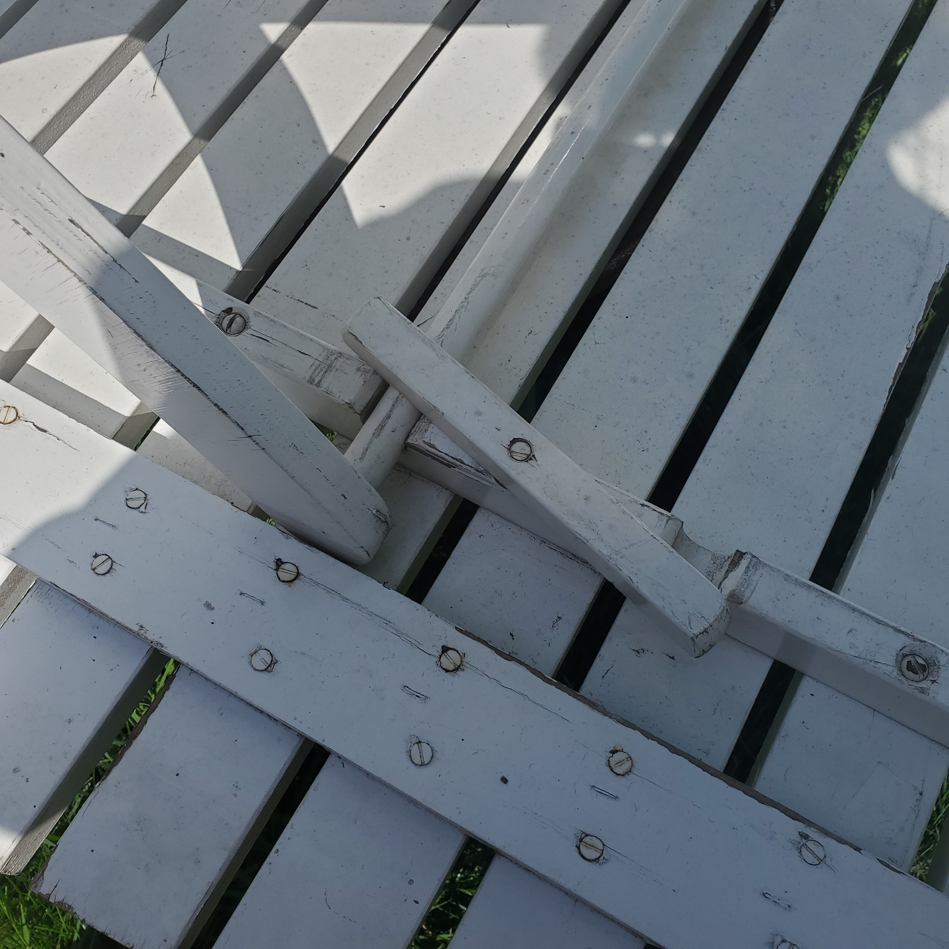 Wooden garden furniture