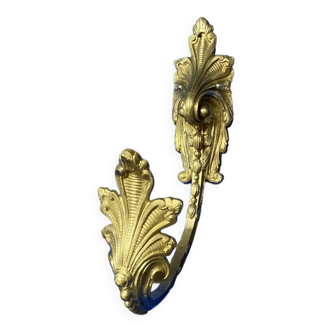 Antique bronze curtain tieback holder