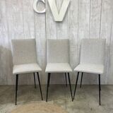 Trio of vintage chairs