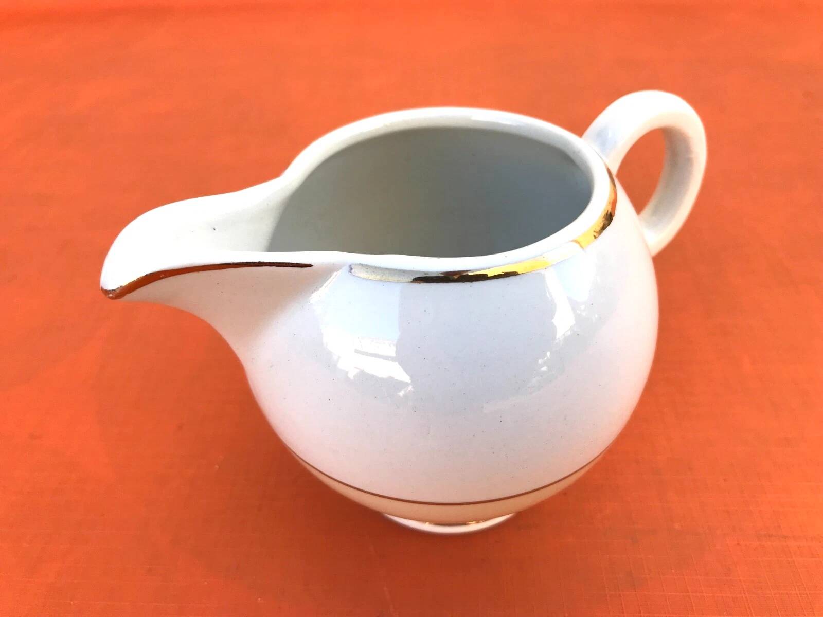 Pitcher / Milk jug KG (Keller Guerin) Earthenware Lunéville France