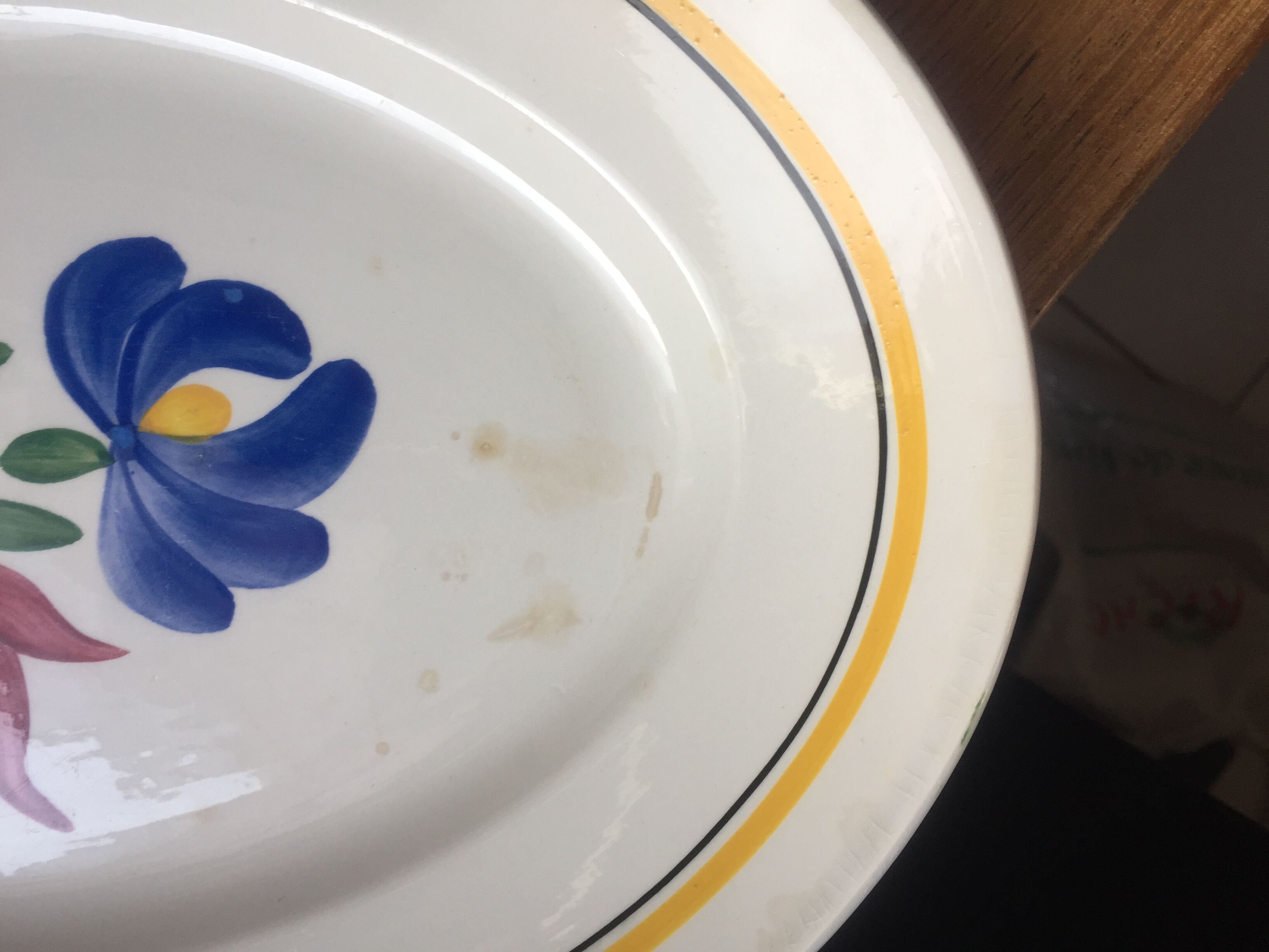 Lot of tableware Digoin Sarreguemines model Dunkirk