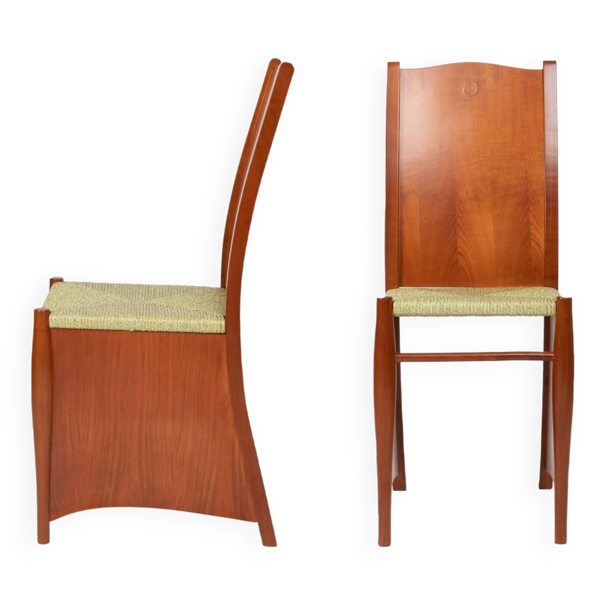Pair of "Bob Dubois" Chairs by Philippe Starck for Driade, 1990s