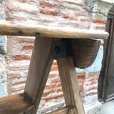 Wooden painter stepladder