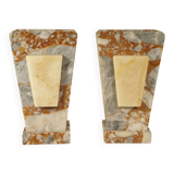 Pair of marble bookends