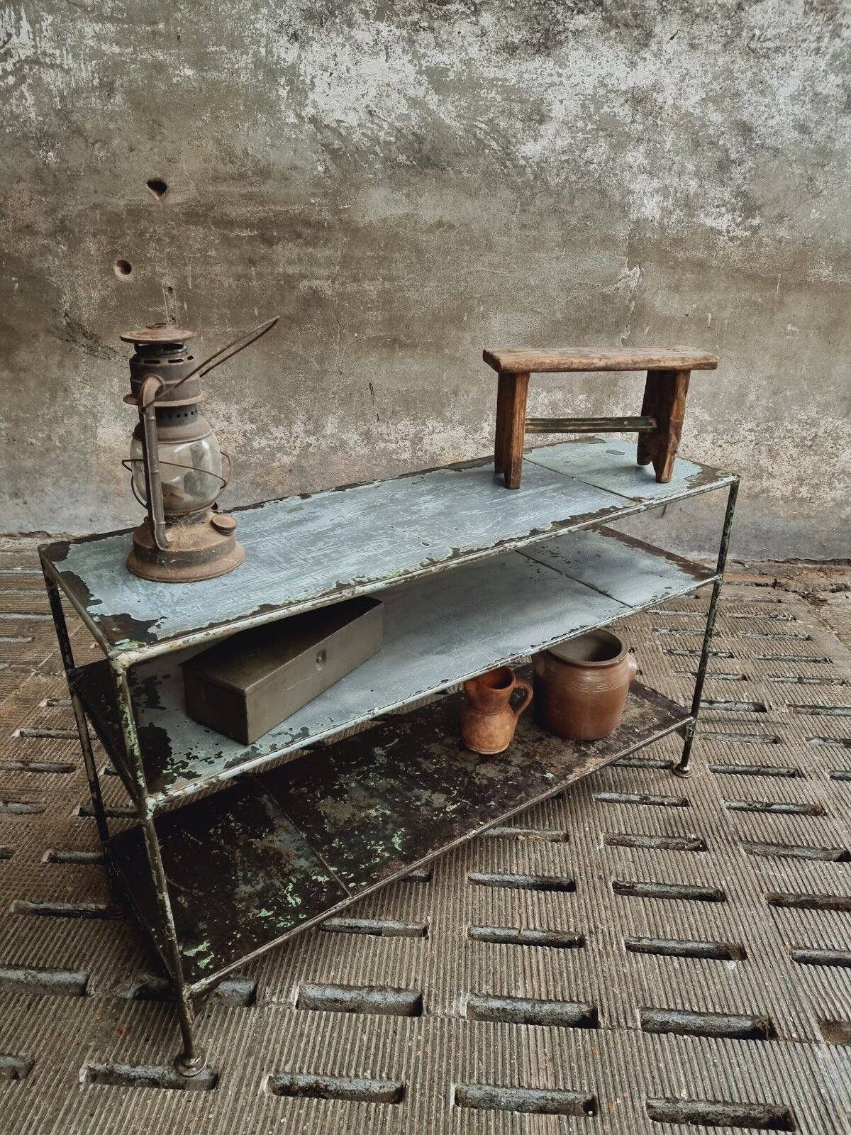 Industrial shelving unit rack or room divider