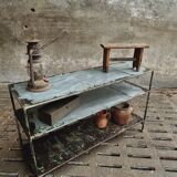 Industrial shelving unit rack or room divider