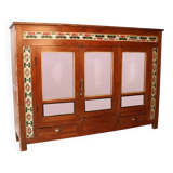 Old colonial sideboard in Burmese teak