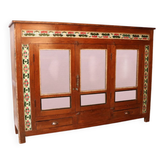 Old colonial sideboard in Burmese teak