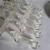 12 Dachshund knife holders in Plexiglass
