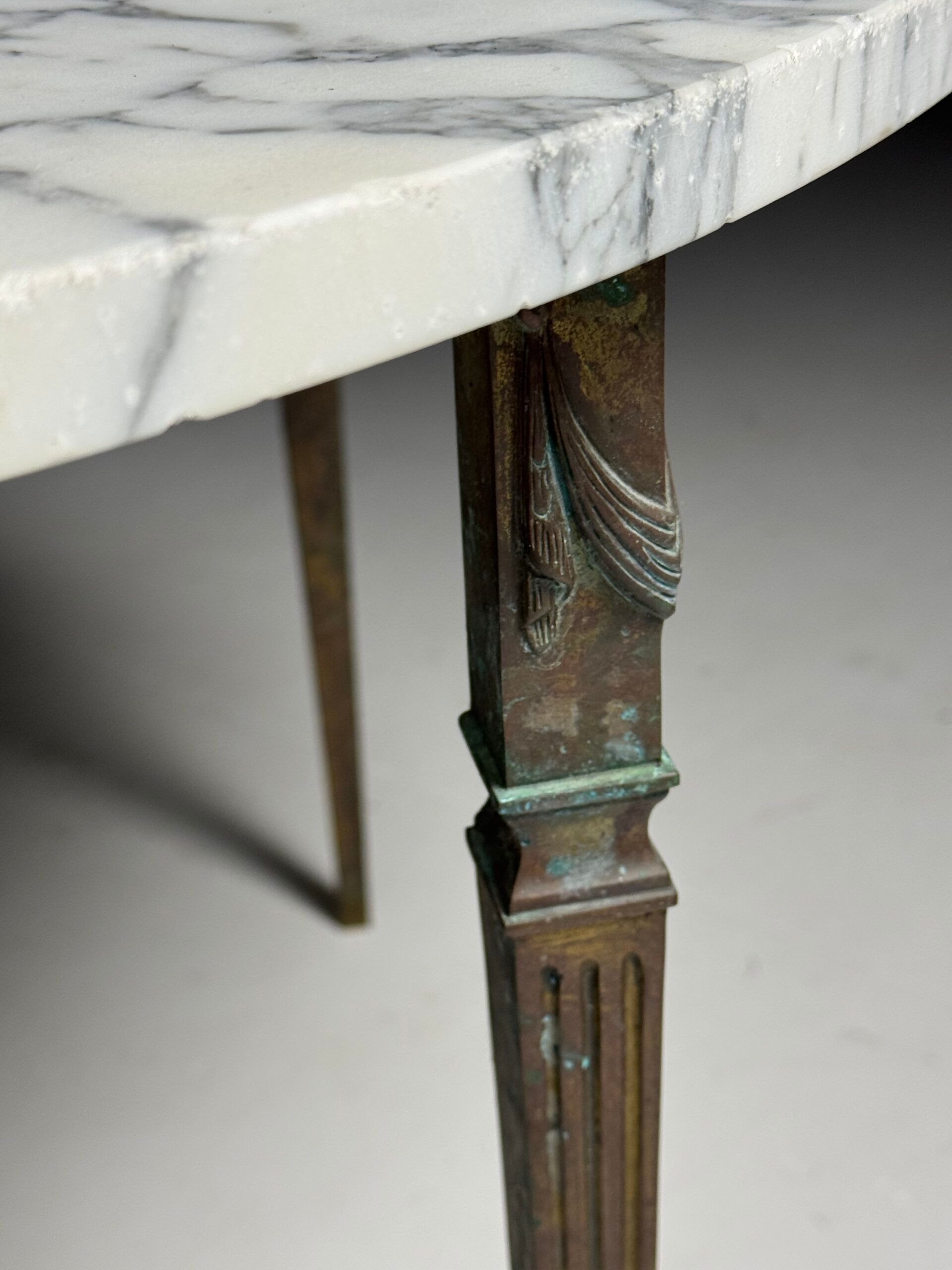 Vintage marble coffee table