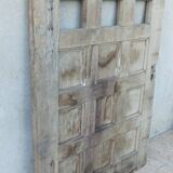 Antique low door decorative wall panel in solid oak