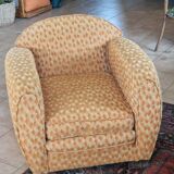 Orange club sofa