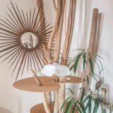 Vintage square hanging lamp