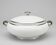 Raynaud soup tureen model Fontainebleau platinum