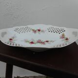 Porcelain dish floral decoration